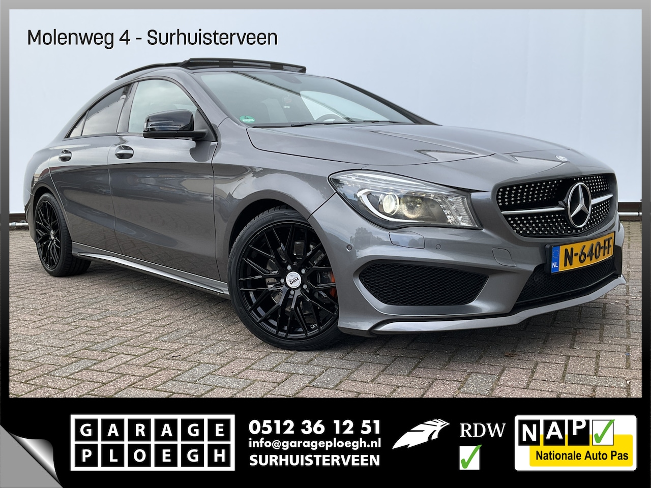 Mercedes-Benz CLA-Klasse - 220 CDI 170pk Autom. AMG Pano-dak Navi Xenon Leer/Alca Prestige - AutoWereld.nl