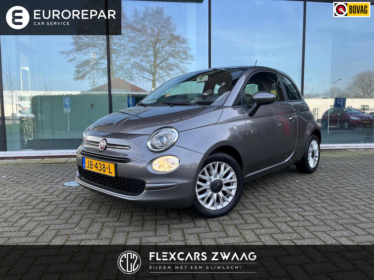 Fiat 500 - 0.9 TwinAir Turbo Popstar - Automaat - Airco - Parkeerhulp - Org.NL - AutoWereld.nl
