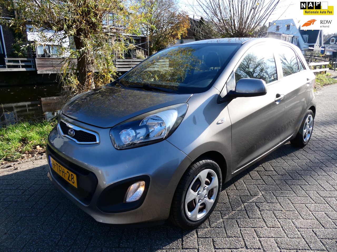 Kia Picanto - 1.2 CVVT 4-Cilinder 86pk Airco Zuinig A-Label Historie Hoge instap - AutoWereld.nl