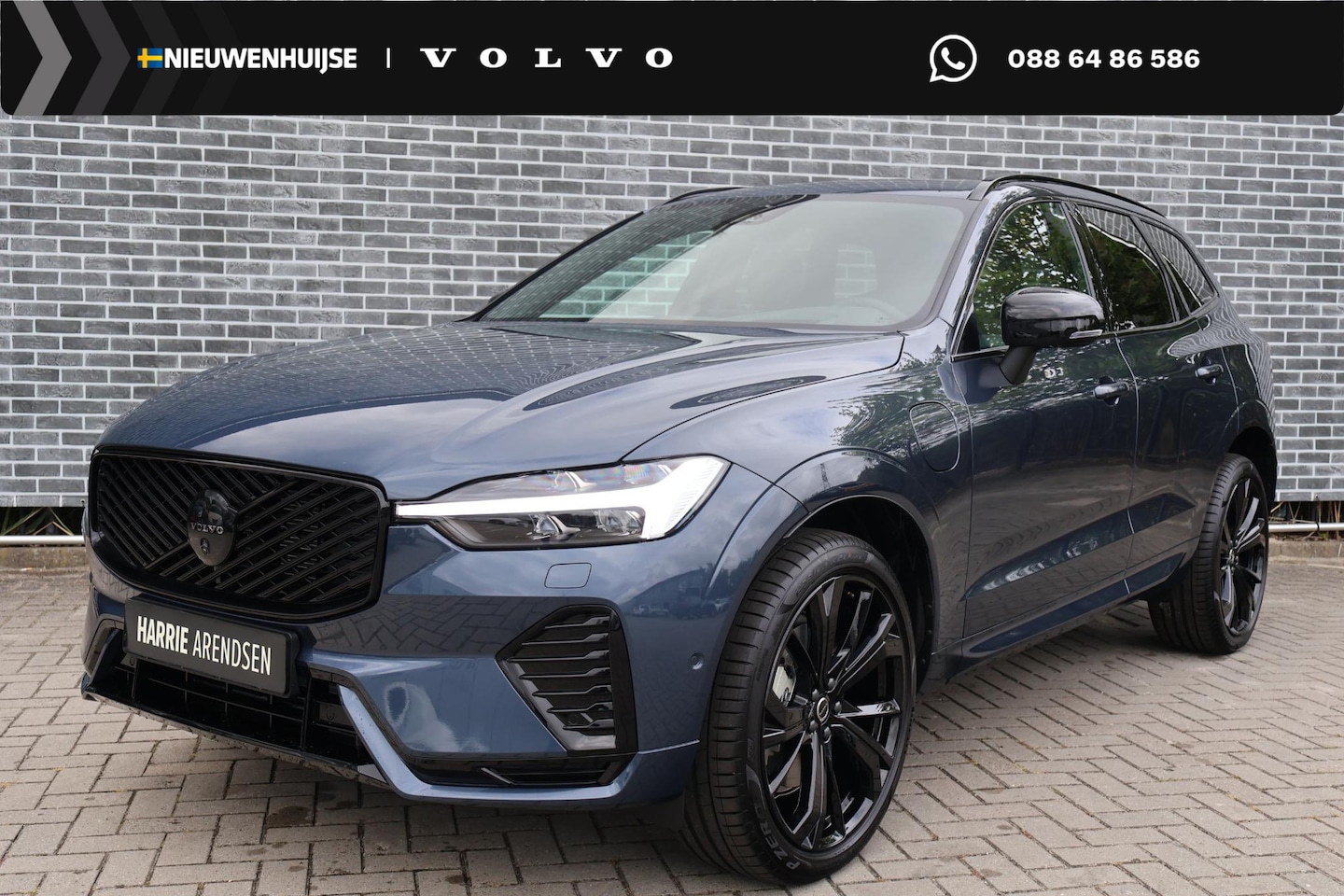 Volvo XC60 - 2.0 T6 Plug-in hybrid AWD Ultra Black Edition | Head-up display | Adaptieve Cruise Control - AutoWereld.nl
