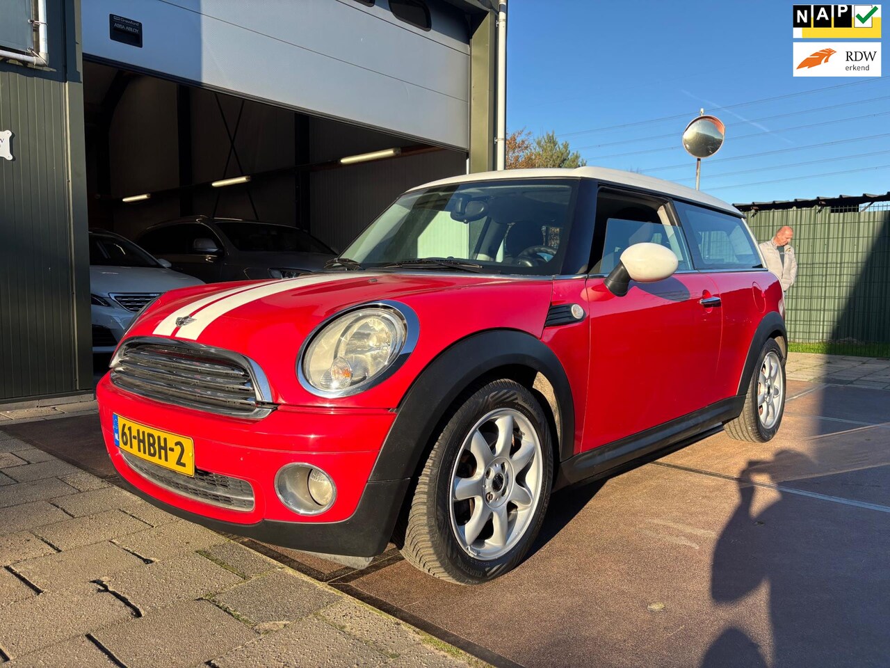 MINI Clubman - Mini 1.6 Cooper Chili Leder Airco - AutoWereld.nl