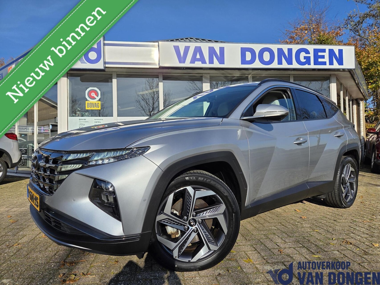 Hyundai Tucson - 1.6 T-GDI HEV Premium | Full Hybrid 230 PK | NL-AUTO! | Trekhaak | 1e Eig / Dealer OH - AutoWereld.nl