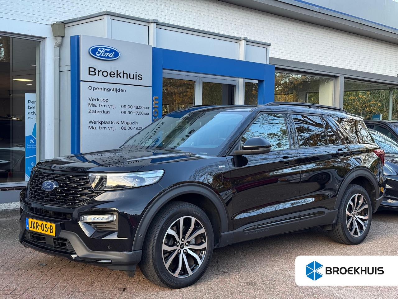 Ford Explorer - 3.0 V6 EcoBoost PHEV ST-Line 457pk | Winterpack | Afneembare trekhaak | Adapt. Cruise | Ca - AutoWereld.nl