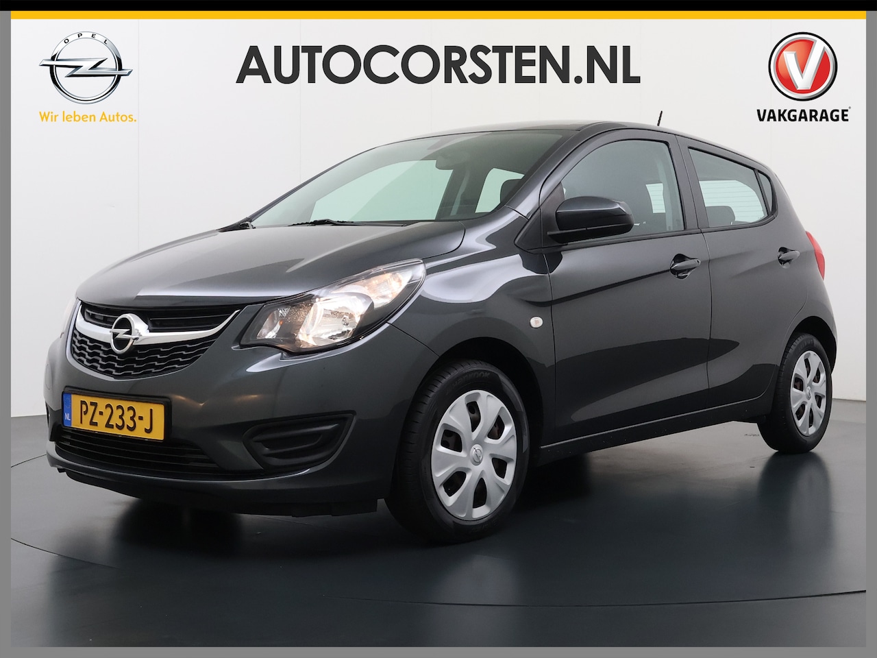 Opel Karl - 1.0I 5Drs Airco Cruise Control Bluetooth Carkitt Edition Isofix Citysteer ESP Origineel Ne - AutoWereld.nl