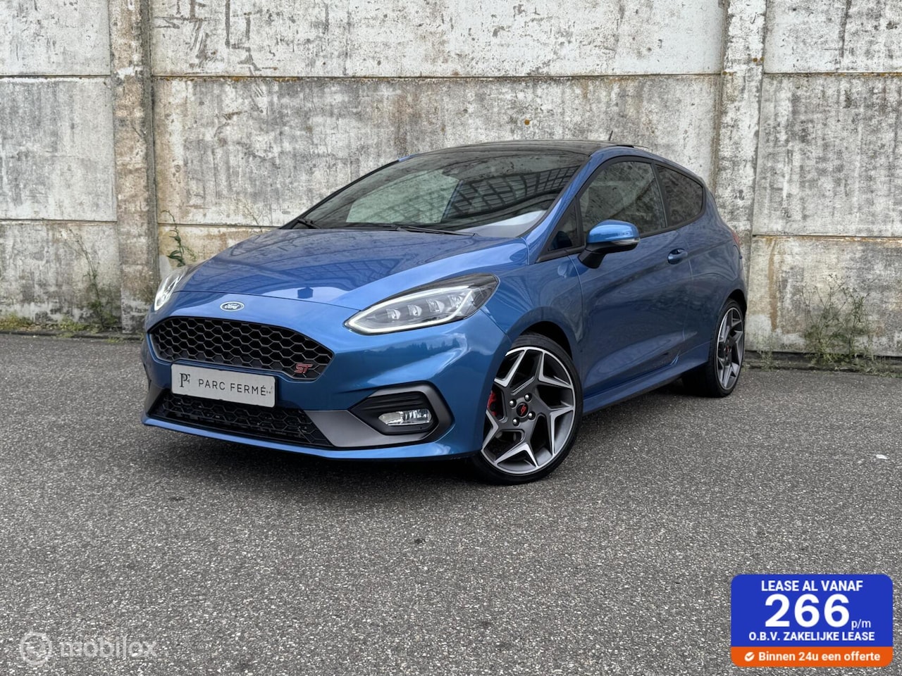 Ford Fiesta - 1.5 EcoBoost ST-3/B&O/Pano/Recaro/LED/Cruise! - AutoWereld.nl