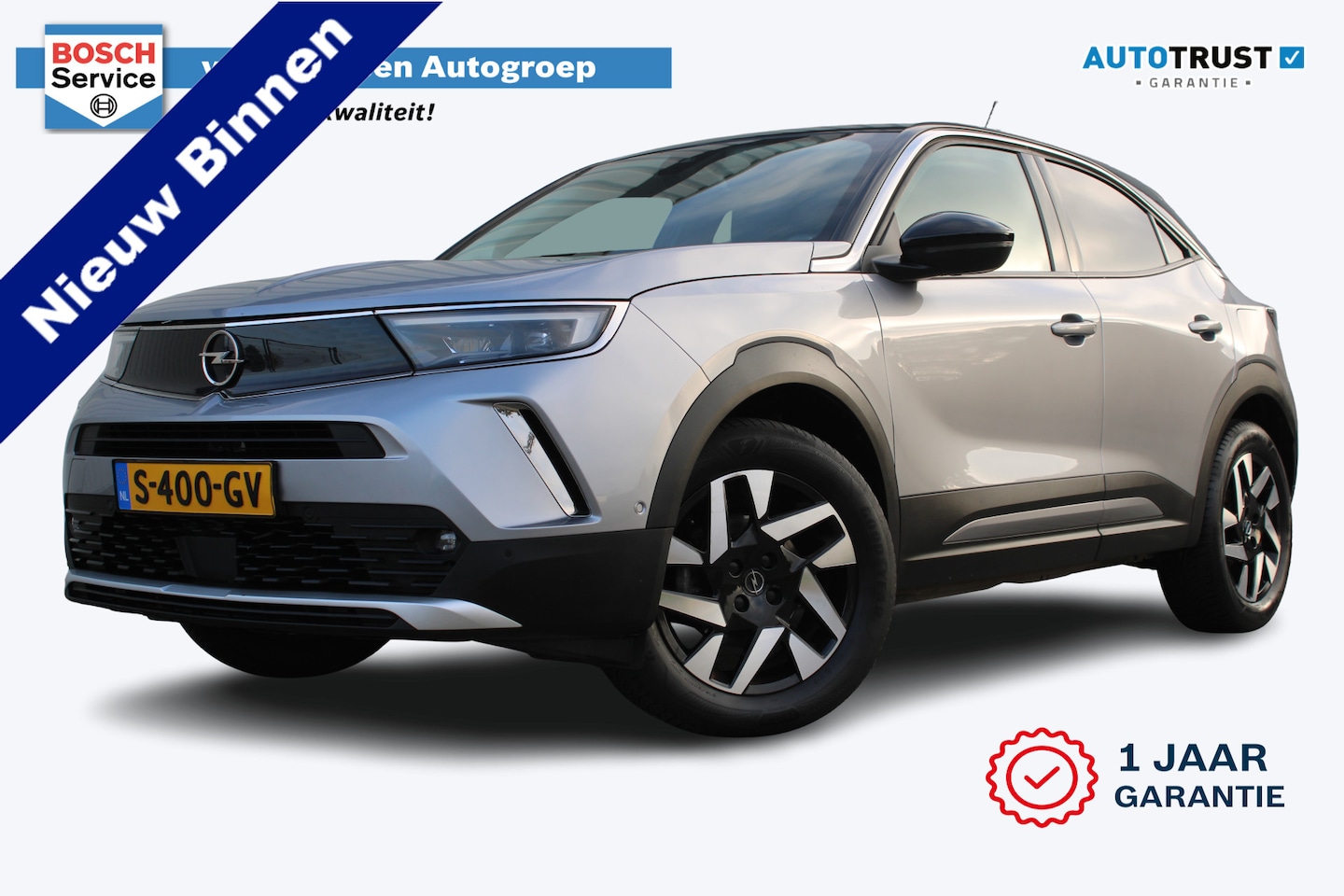 Opel Mokka - 1.2 Turbo GS Line | Incl. 12 maanden garantie | Cruise control | Apple carplay/Android aut - AutoWereld.nl