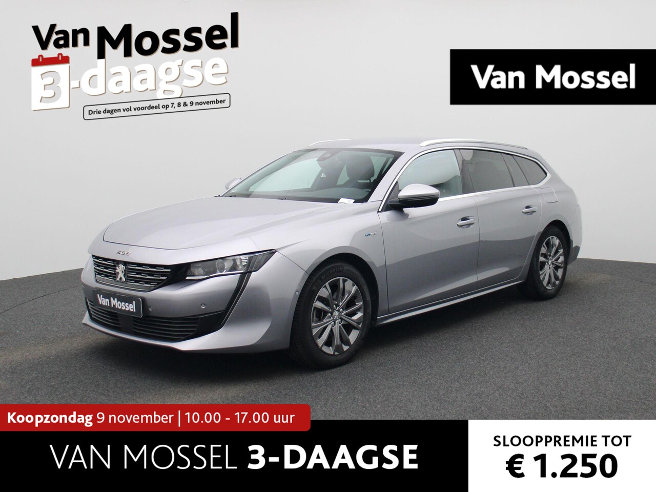Peugeot 508 SW - 1.6 HYbrid Active Pack Business | LMV | Automaat | Trekhaak | Parkeer sensoren | Virtual c - AutoWereld.nl