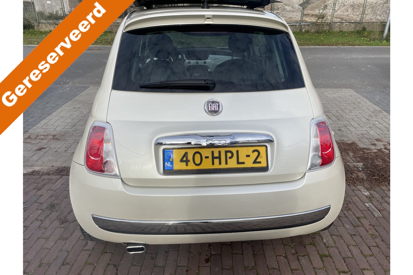 Fiat 500 - 1.4-16V Sport Full optie, s 1 min puntje kapje tussen panodak en voor raam is weg werkt ge - AutoWereld.nl