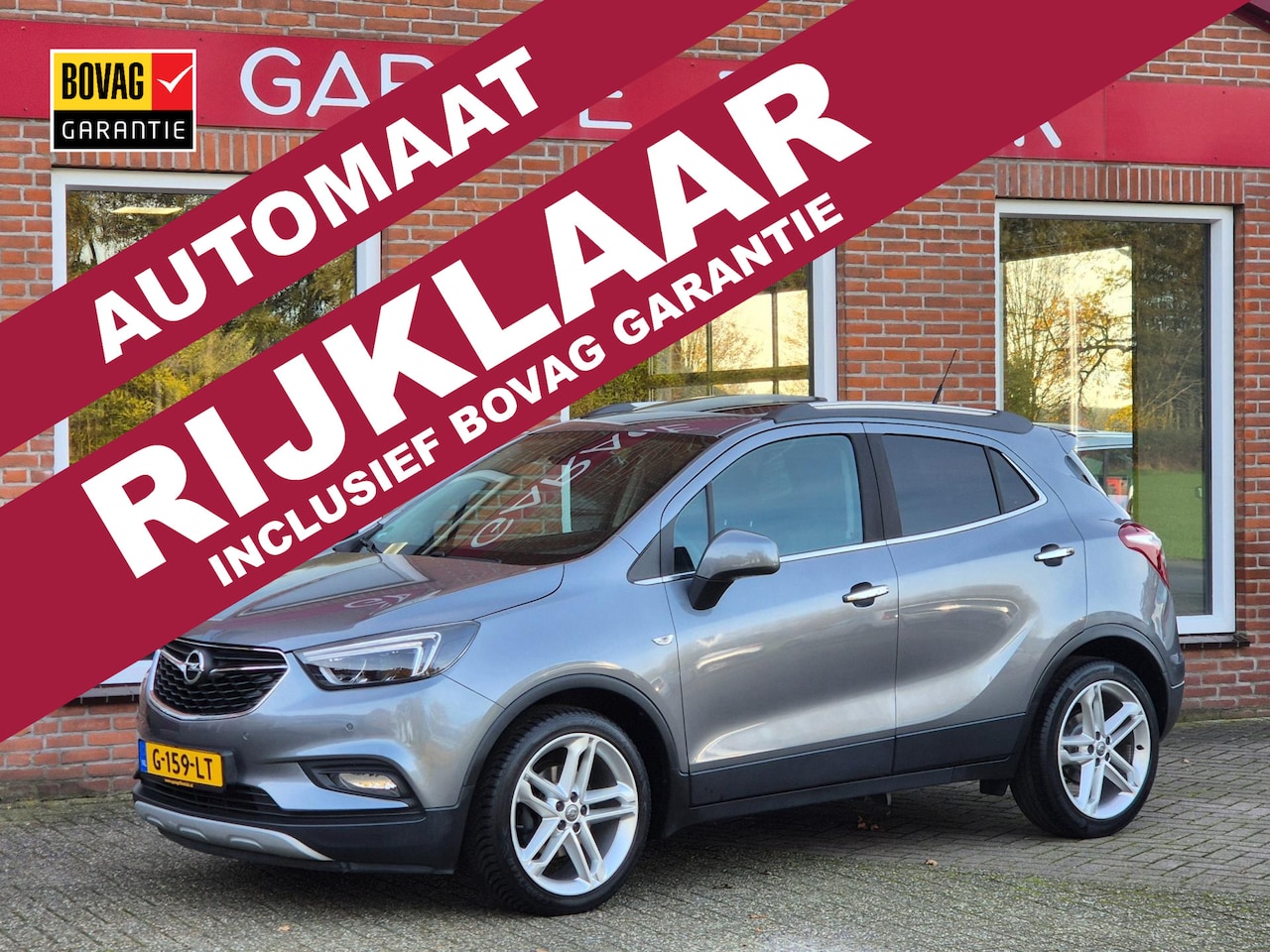 Opel Mokka X - 1.4 Turbo Innovation 140PK 5drs AUTOMAAT clima, cruise, navi, pdc, camera, keyless, carpla - AutoWereld.nl