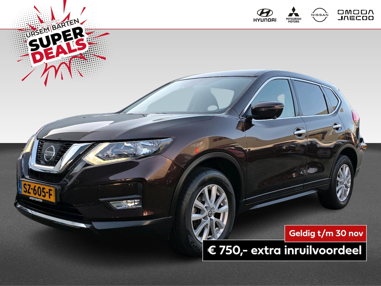 Nissan X-Trail - 1.6 DIG-T Business | 360 Camera | Cruisecontrol | Navigatie | - AutoWereld.nl