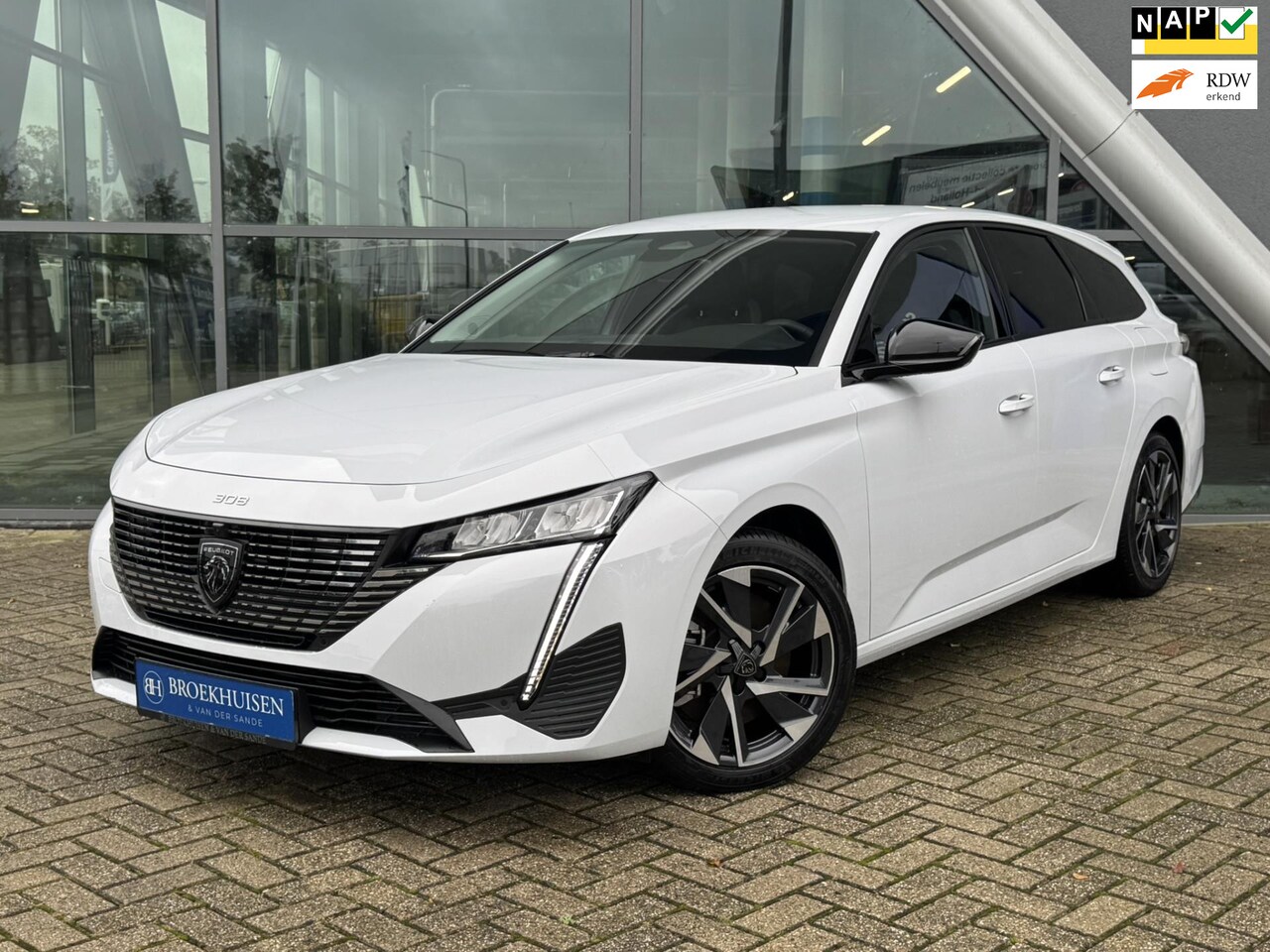 Peugeot 308 SW - 1.6 Plug-in Hybrid 225pk Allure Black Pack 360 Camera / Adapative Cruise / Navigatie - AutoWereld.nl