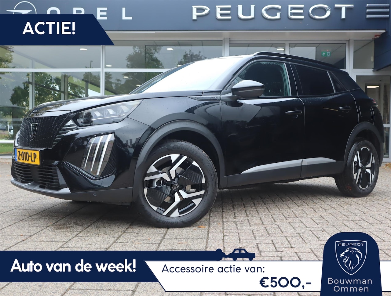 Peugeot 2008 - SUV *Auto van de Week!* GT Puretech 130pk EAT8 Rijklaarprijs, Adaptieve cruise control Nav - AutoWereld.nl