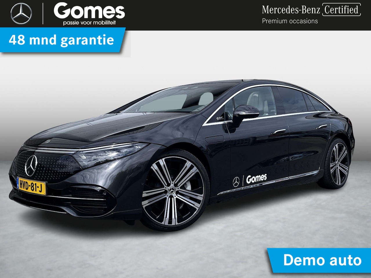 Mercedes-Benz EQS - 450+ Luxury Line | MANUFAKTUR Interieur Pakket | Premium Plus Pakket | Rijassistentiepakke - AutoWereld.nl