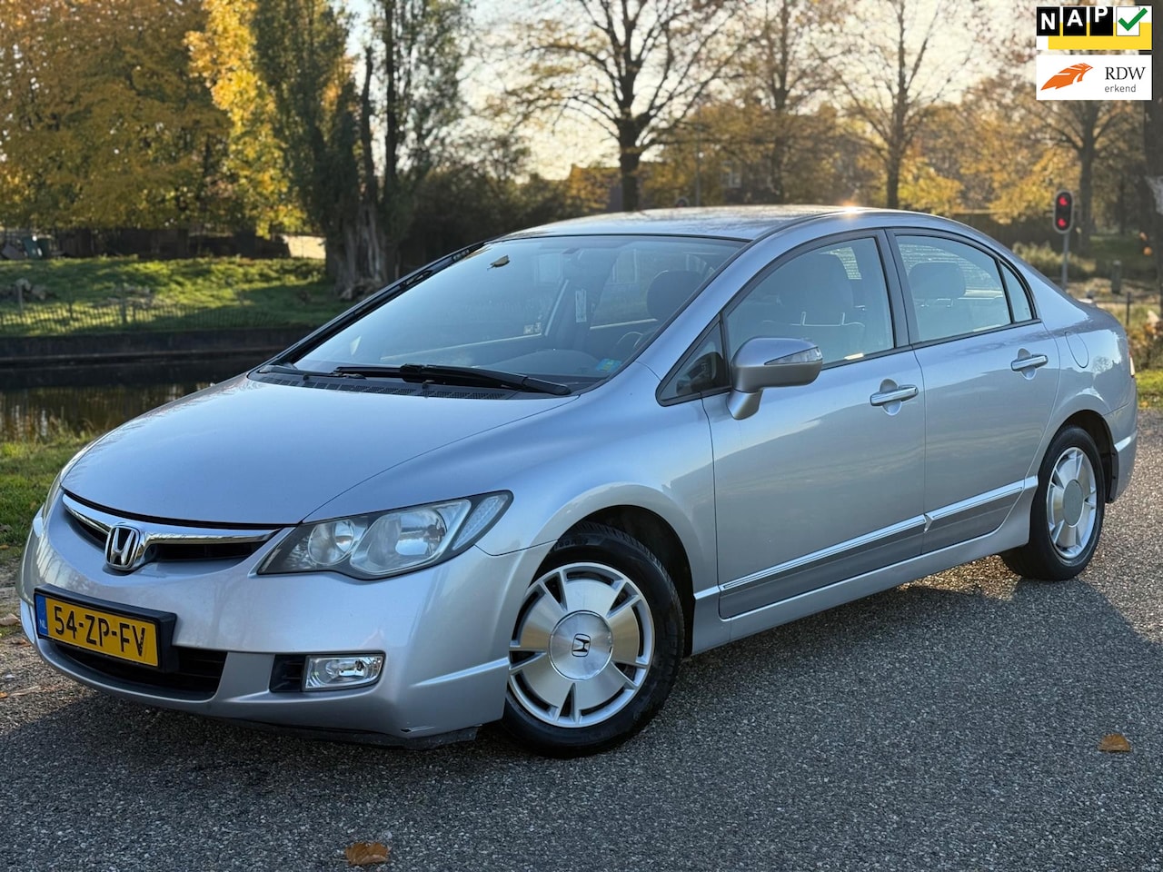 Honda Civic - 1.3 Hybrid|Automaat|Nieuwe apk|Airco| - AutoWereld.nl