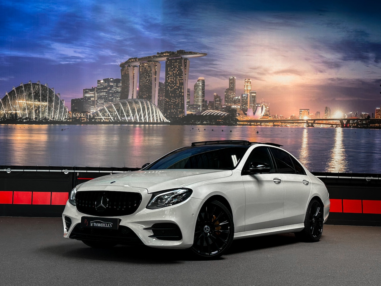 Mercedes-Benz E-klasse - E400 4Matic |HUD|Memory|Panorama|Sfeer - AutoWereld.nl