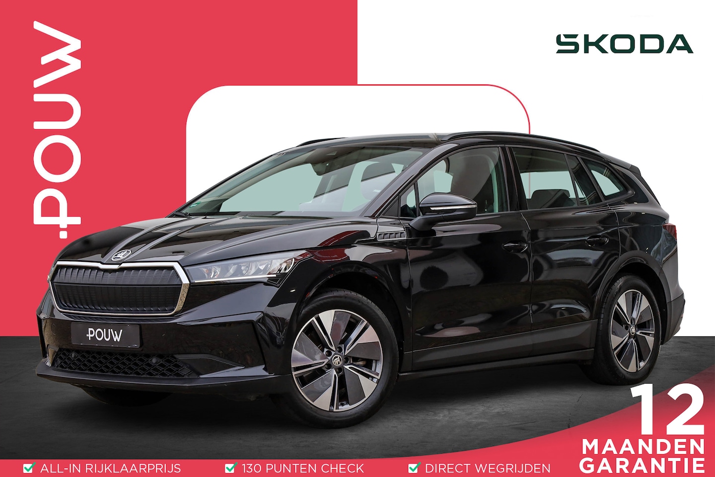 Skoda Enyaq iV - 60 180pk | SoH 93,5%  | Stoelverwarming | Parkeersensoren - AutoWereld.nl