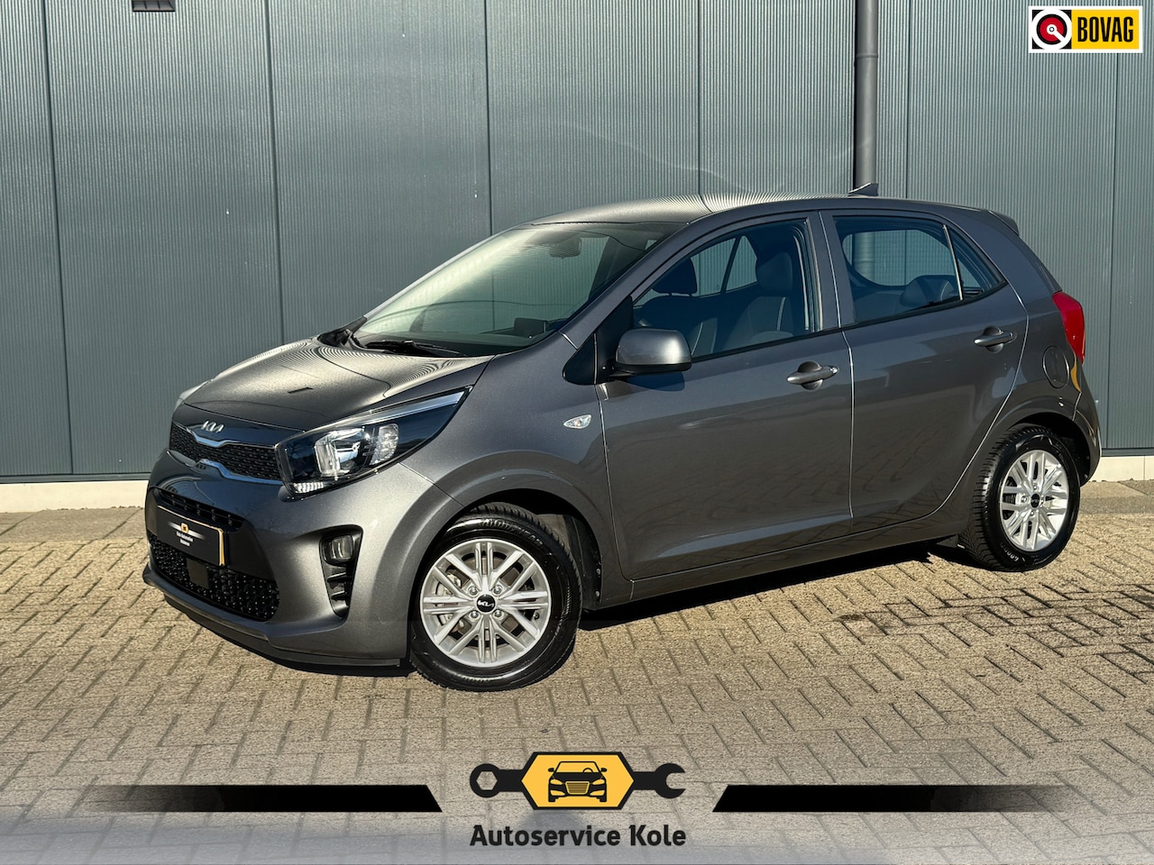 Kia Picanto - 1.0 DPi DynamicLine * Camera * Cruise Control * Lichtmetalen Velgen * CarPlay * - AutoWereld.nl