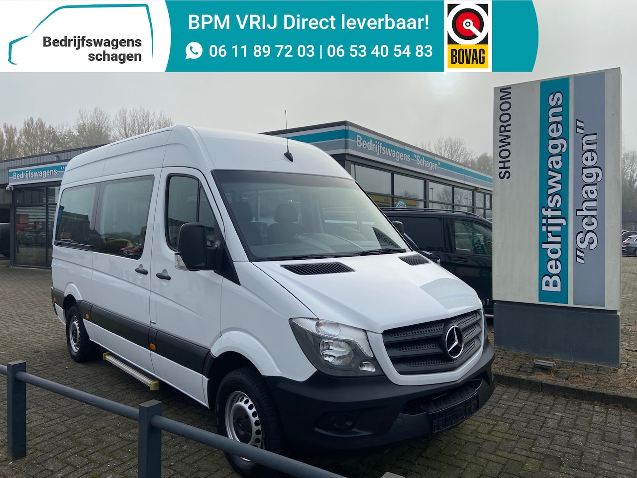 Mercedes-Benz Sprinter - 314 CDI L2H2 E6 Rolstoelbus | 9 Personenbus | Invalide Lift - AutoWereld.nl