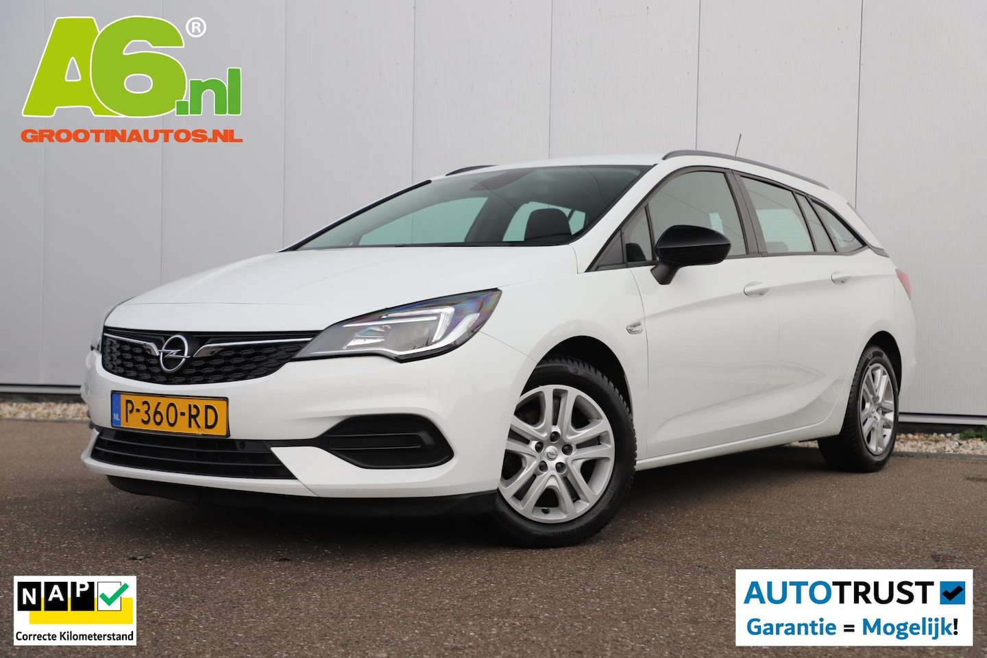Opel Astra Sports Tourer - 1.2 Edition 110PK Carplay Android Navigatie Airco Cruise Control - AutoWereld.nl