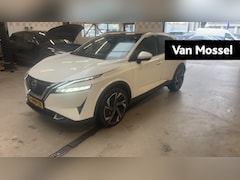 Nissan Qashqai - 1.3 MHEV Xtronic Tekna Plus Panoramadak Trekhaak Lederenbekleding