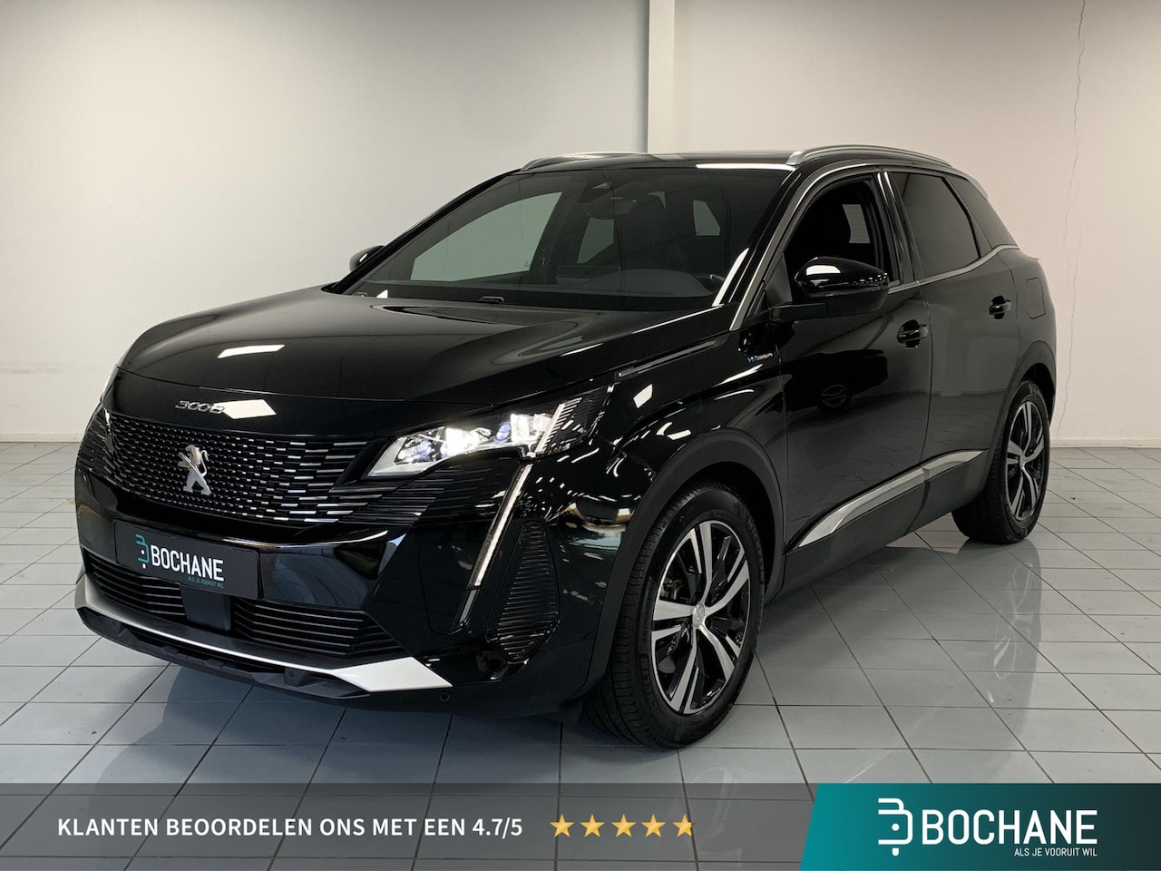 Peugeot 3008 - 1.6 HYbrid4 300 GT Pack Business PANORAMADAK | ACHTERUITRIJCAMERA | NAVIGATIE - AutoWereld.nl