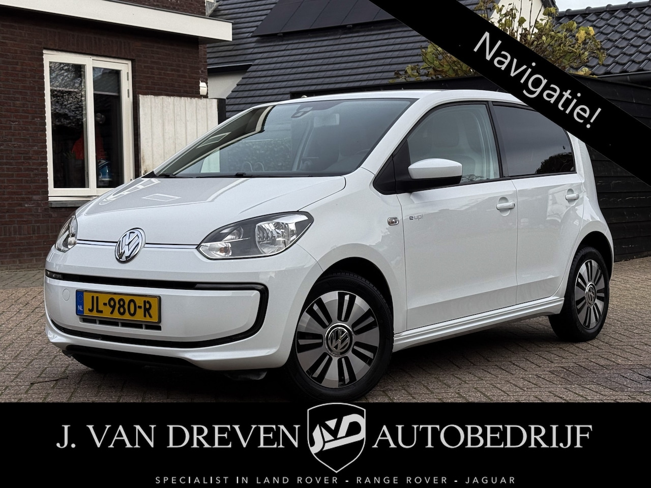 Volkswagen e-Up! - - BTW-auto, Airco, Stoelverw. Cruise, Isofix, Navi! - AutoWereld.nl