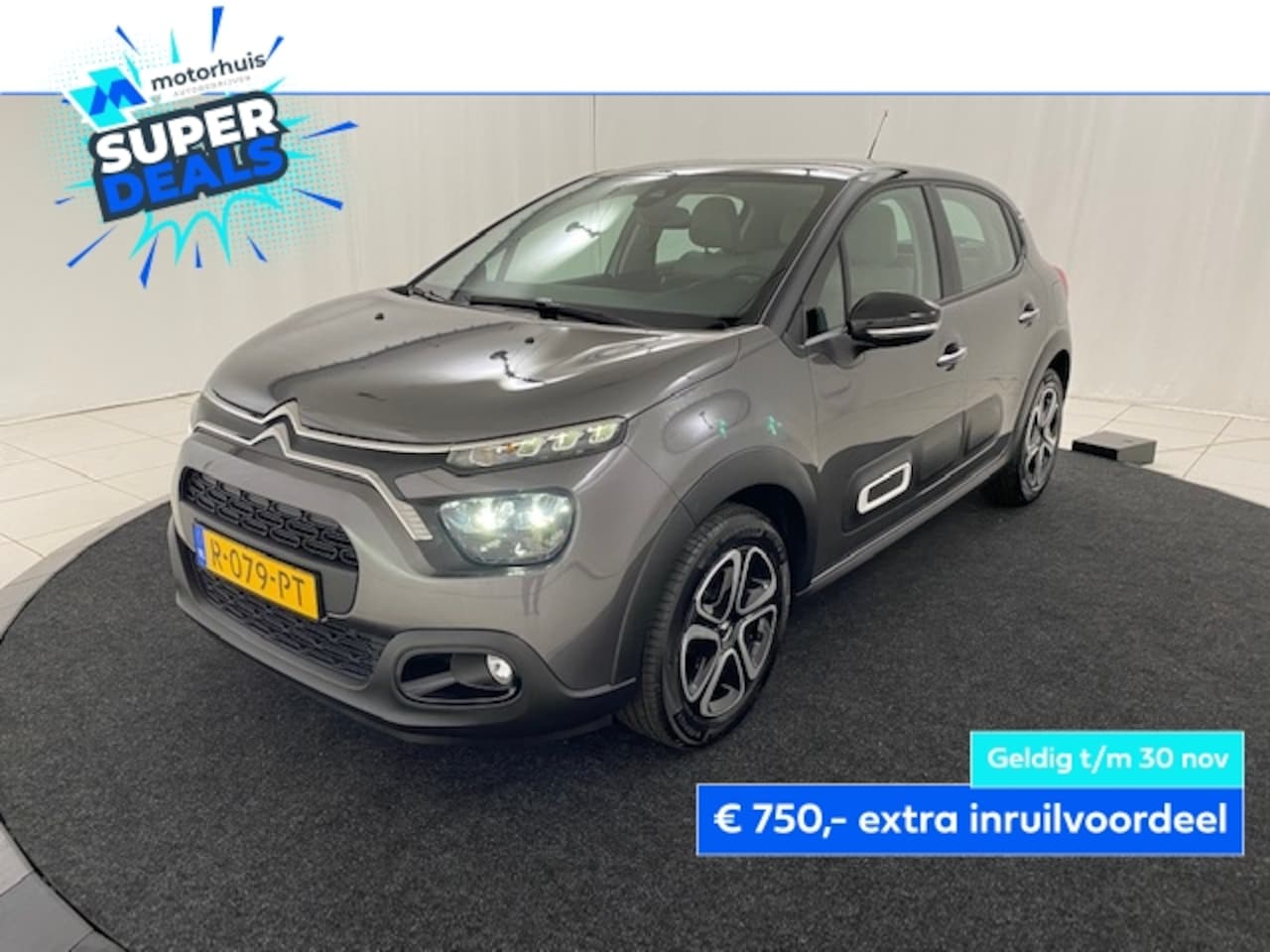 Citroën C3 - 1.2 SHINE 83PK BUSINESS FULL LED CARPLAY TEL NAP - AutoWereld.nl