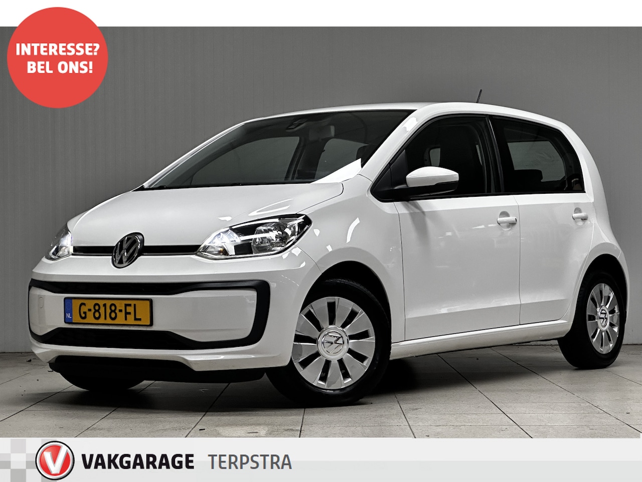 Volkswagen Up! - 1.0 BMT move up!/ Facelift!/ 5-Drs/ Maps + More/ Cruise!/ PDC/ DAB+/ Airco/ Elek. pakket/ - AutoWereld.nl