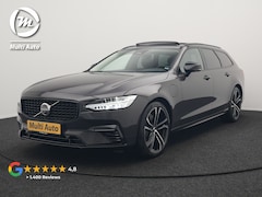 Volvo V90 - T8 AWD Ultimate Dark Plug In Hybrid 455pk Dealer O.H. PHEV | Panodak | Adaptive Cruise | H
