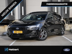 Ford Focus Wagon - ST Line X 1.0 EcoBoost Hybrid 155pk Automaat SCHUIF-DAK | LEDER | WINTER PACK | ADAPT. CRU