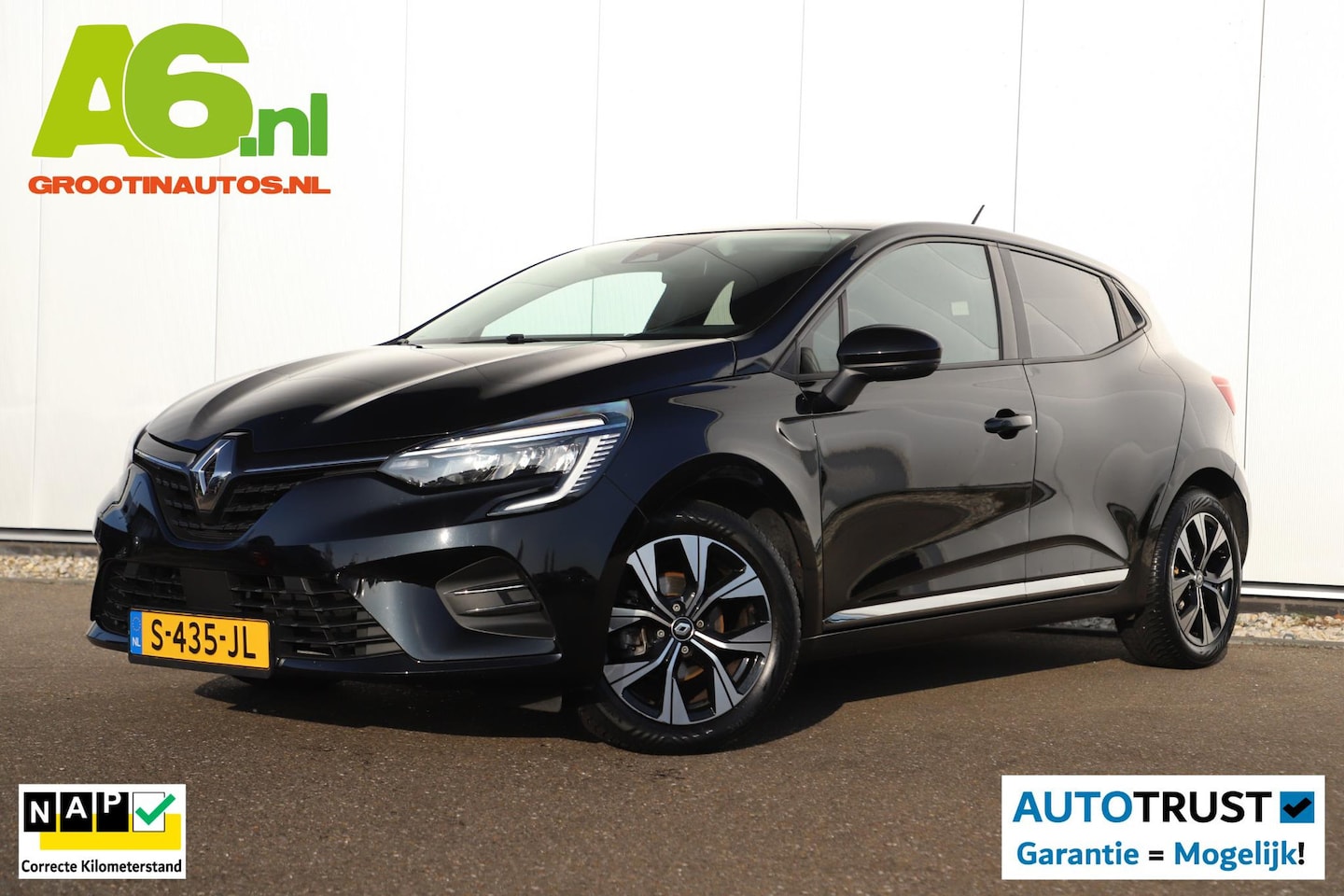 Renault Clio - 1.0 TCe 90 Evolution 16 inch LMV Navigatie Carplay Android Airco Cruise Control Rijstrooks - AutoWereld.nl