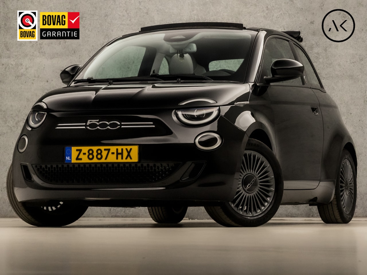 Fiat 500 C - 500e Sport Icon 42 kWh Automaat (APPLE CARPLAY, GROOT NAVI, CLIMATE, LED, LM VELGEN, CRUIS - AutoWereld.nl