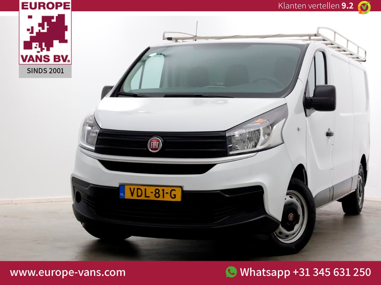 Fiat Talento - Trafic/Vivaro 1.6 MultiJet 125pk E6 L2H1 Airco/Navi/Imperiaal 11-2019 - AutoWereld.nl