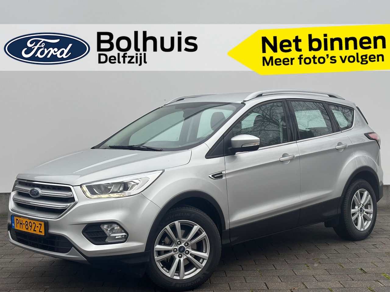 Ford Kuga - 1.5 EcoBoost Trend Ultimate | Trekhaak | Camera | Navi | 17 Inch | Verwarmde Voorruit | Al - AutoWereld.nl