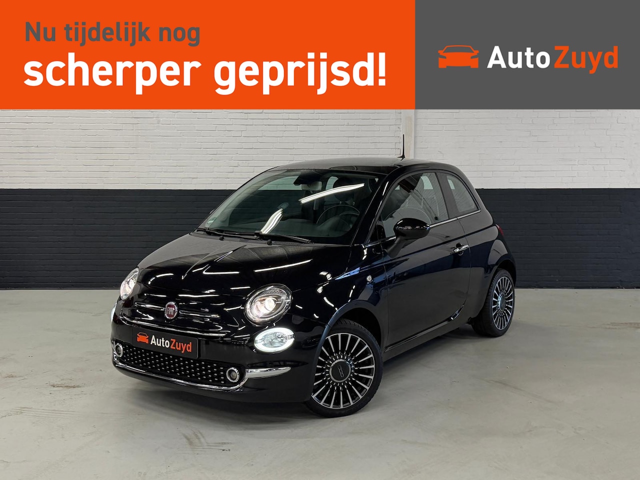 Fiat 500 - 1.2 Lounge Pano / PDC / DAB / UConnect - AutoWereld.nl