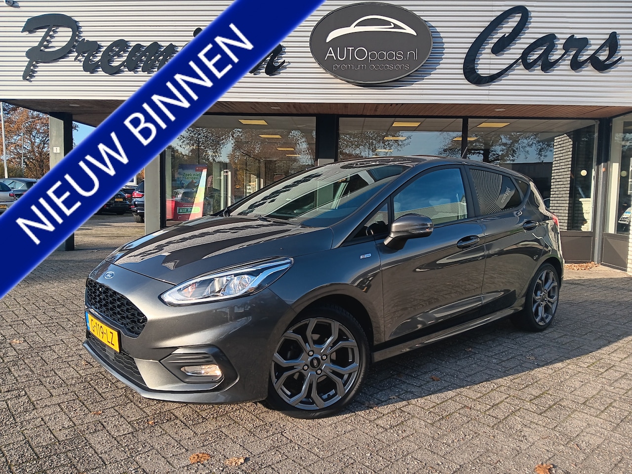 Ford Fiesta - 1.0 EcoBoost ST-Line|WINTERPACK|ADAPTIVE CR|LANE ASSIST|CAMERA|1ste Eig - AutoWereld.nl