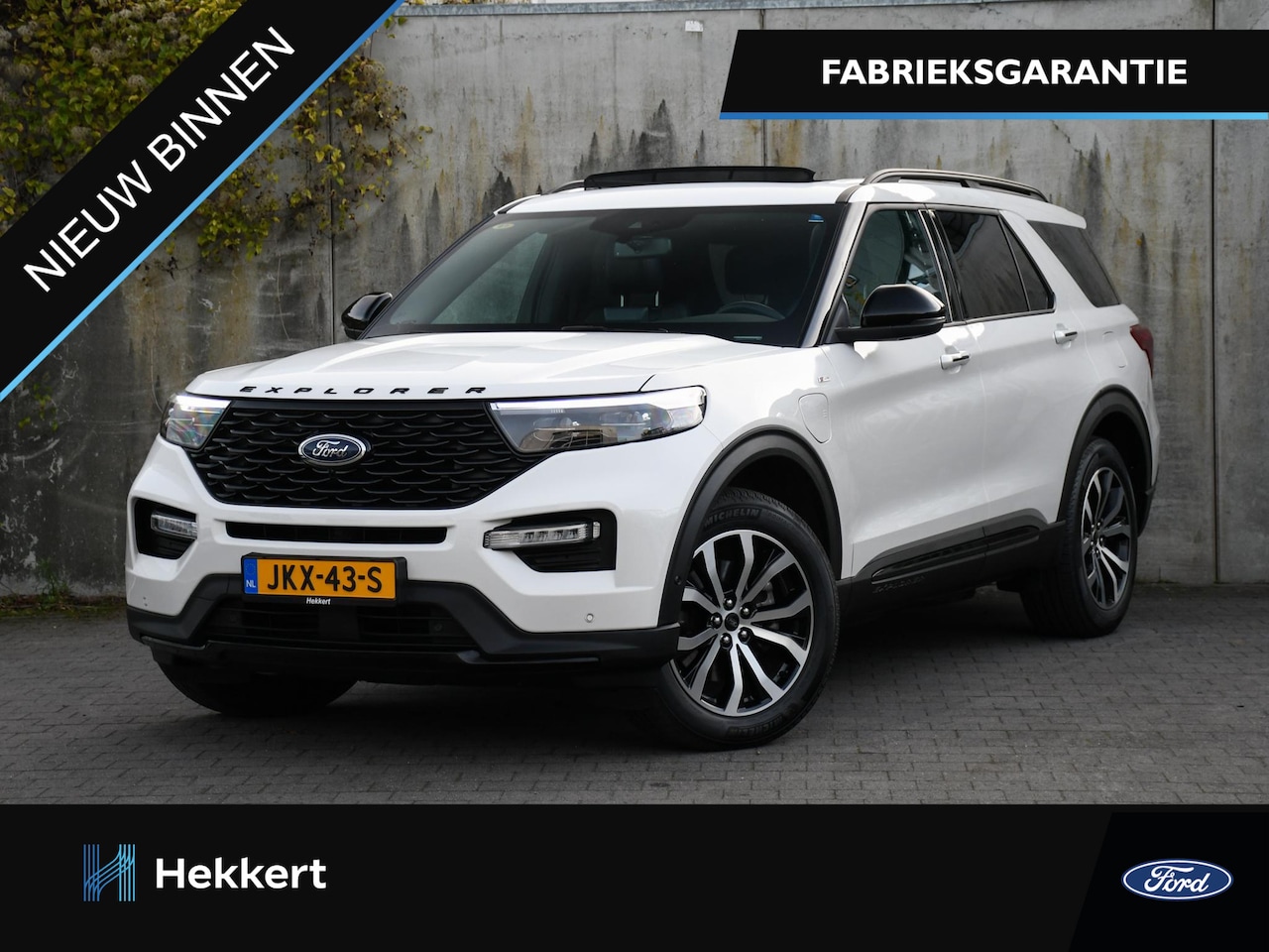 Ford Explorer - ST-Line 3.0 V6 EcoBoost PHEV 457pk Automaat 7-Pers. | SCHUIF-DAK | TREKHAAK | ADAPT. CRUIS - AutoWereld.nl