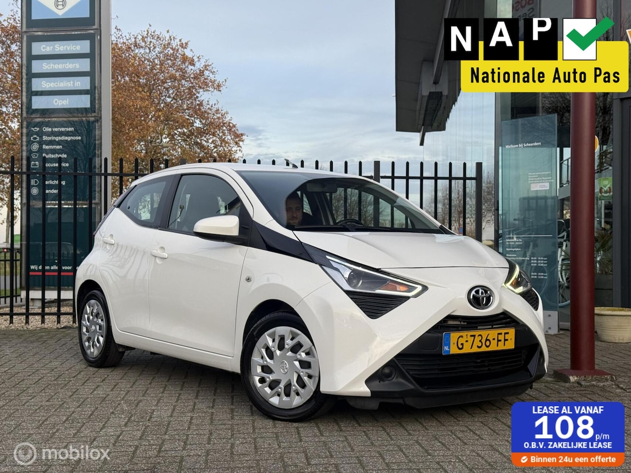 Toyota Aygo - 1.0 VVT-i x-joy | Airco | Camera | Carplay - AutoWereld.nl