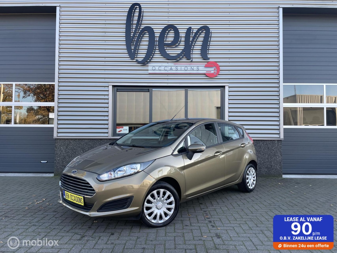 Ford Fiesta - 1.0 Ambiente 5 Deurs Airco NAP TOPSTAAT! - AutoWereld.nl