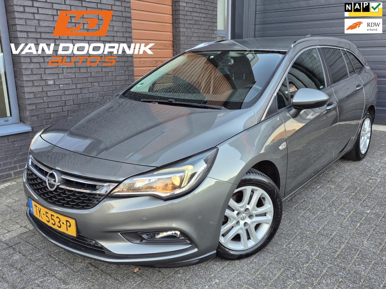 Opel Astra Sports Tourer - 1.0 Online Edition Dealer Onderhouden/Navigatie/Trekhaak/APK 27-06-2026! - AutoWereld.nl