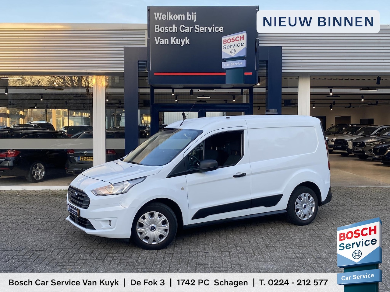 Ford Transit Connect - 1.5 EcoBlue L1 Trend / NL-Auto / Apple-Carplay & Android-Auto / Cruise-Control / Climate-C - AutoWereld.nl