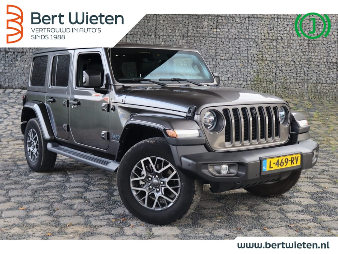 Jeep Wrangler Unlimited - 4xe 380 80th Ann. | Geen import | Anniversary uitvoering - AutoWereld.nl