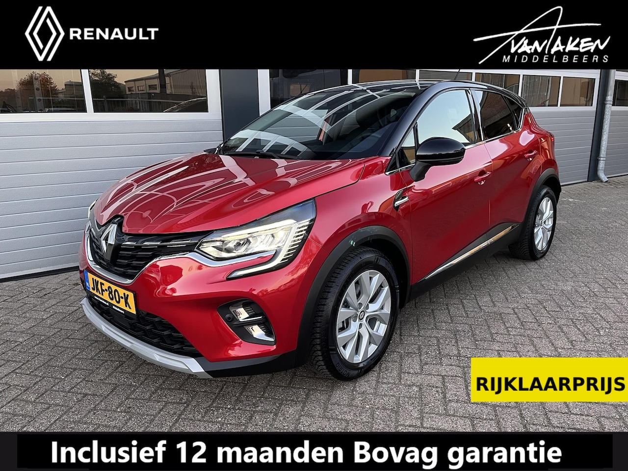 Renault Captur - 1.6 E-Tech Hybrid 145 Intens AUTOMAAT - AutoWereld.nl