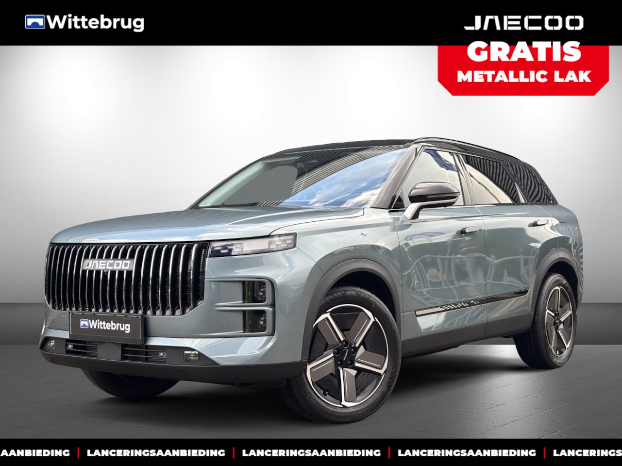 Jaecoo 7 - PHEV Exclusive met 1500 KG trekgewicht, 1200 KM RANGE Navigatie, Elektrische achterklep, L - AutoWereld.nl