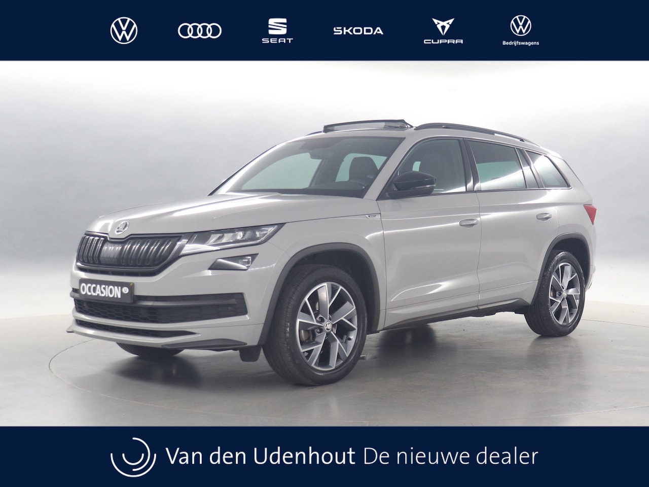 Skoda Kodiaq - 1.5 TSI 150pk Sportline Business 7persoons / Panoramadak / Camera - AutoWereld.nl