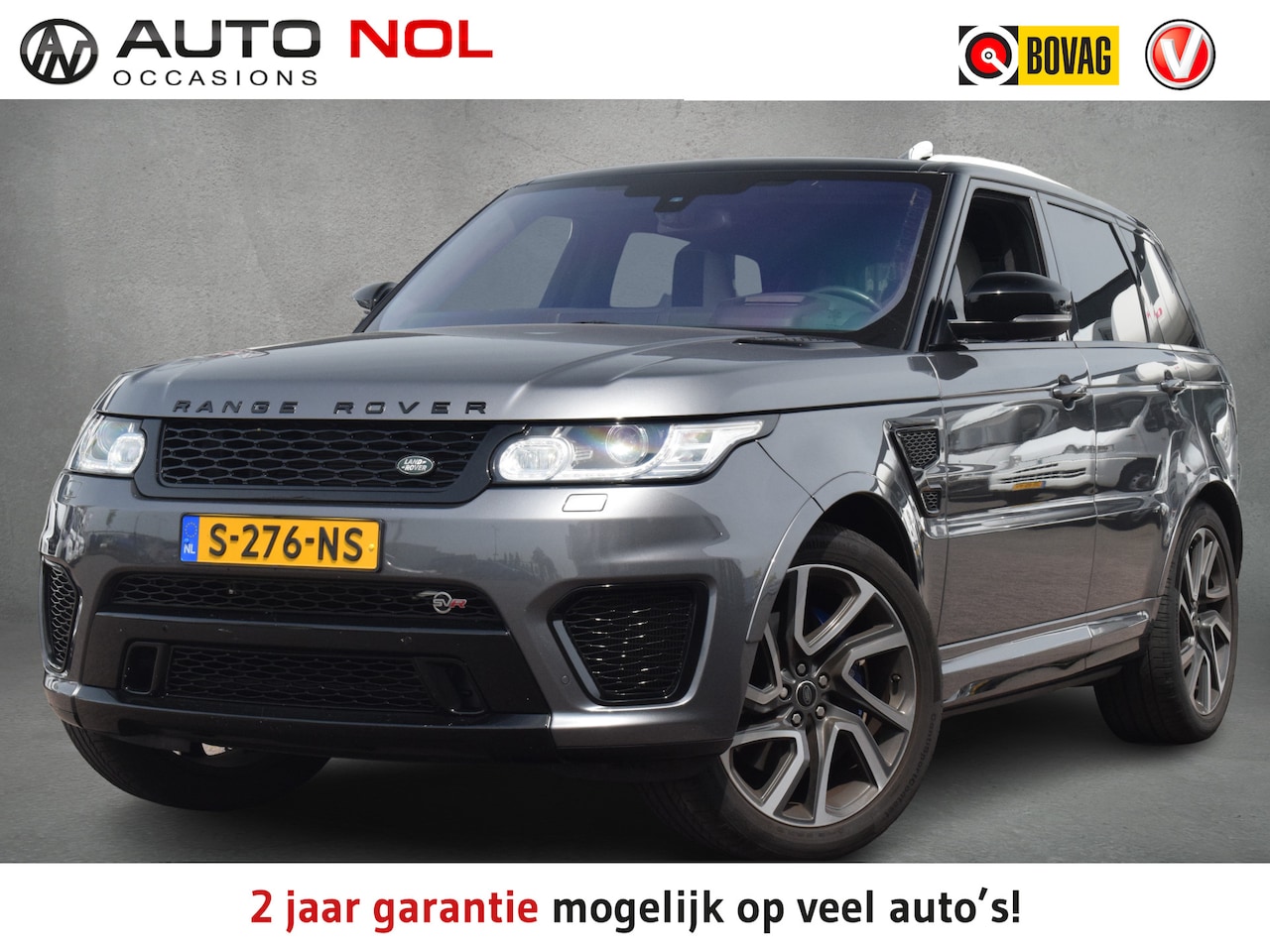 Land Rover Range Rover Sport - 5.0 V8 Supercharged SVR | Apple CarPlay | Head-up | ACC | Soft close - AutoWereld.nl