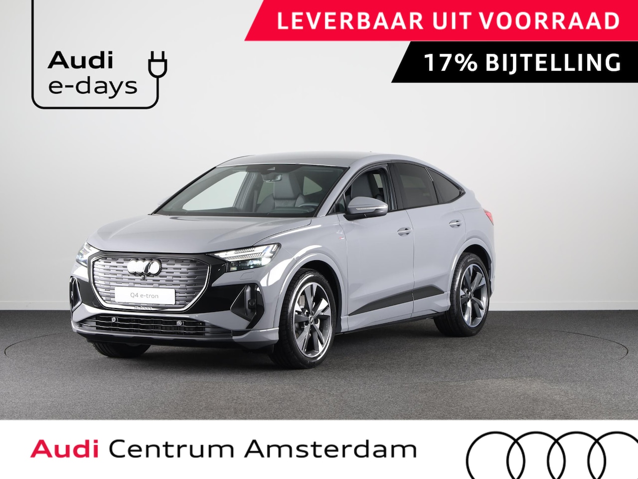 Audi Q4 Sportback e-tron - S edition e-tron 45 82 kWh 210 kW / 286 PK Sportba Comfortpakket, adpative cruise control, - AutoWereld.nl