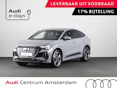 Audi Q4 Sportback e-tron - S edition e-tron 45 82 kWh 210 kW / 286 PK Sportba Comfortpakket, adpative cruise control,