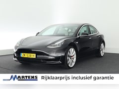 Tesla Model 3 - Performance AWD 462pk 75 kWh Wit Interieur Panoramadak LED Navigatie