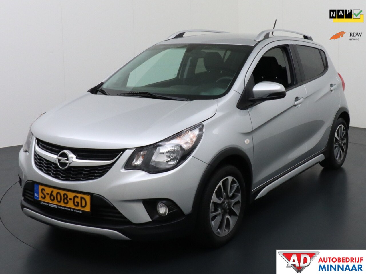 Opel Karl - 1.0 Rocks Onl. Ed. | Afneembare trekhaak | Cruise control | Blue - AutoWereld.nl